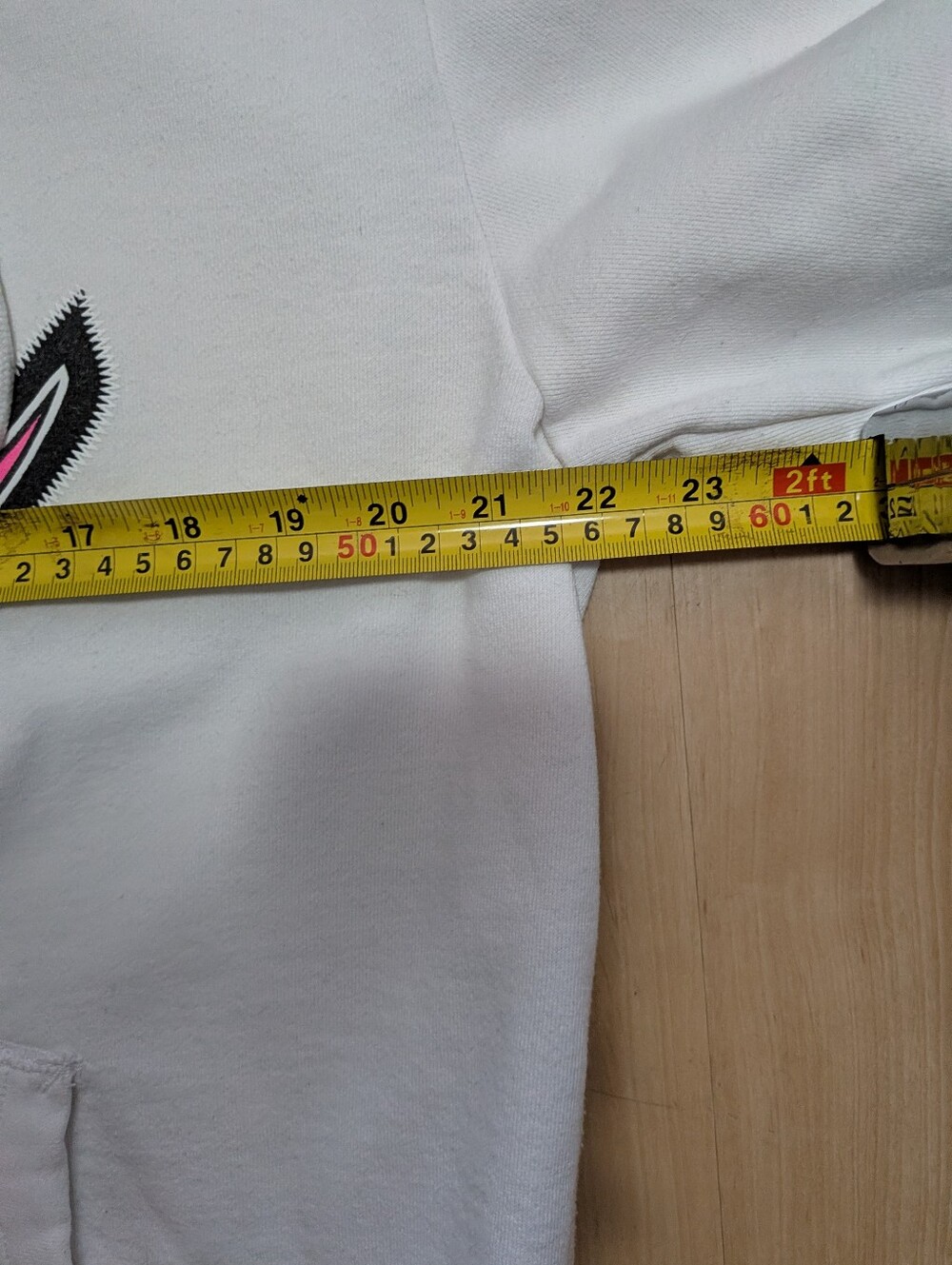 Toronto Raptors NBA Logo White Pullover Hoodie Mitchell & Ness Men's XL - Picture 8 of 12